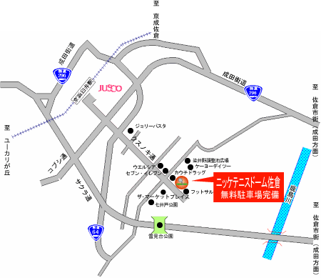 佐倉校Map